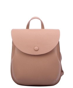 Fashion Flap Convertible Backpack CA108 STONE